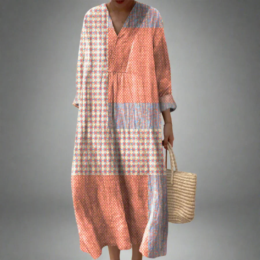 Geometric Print Dress