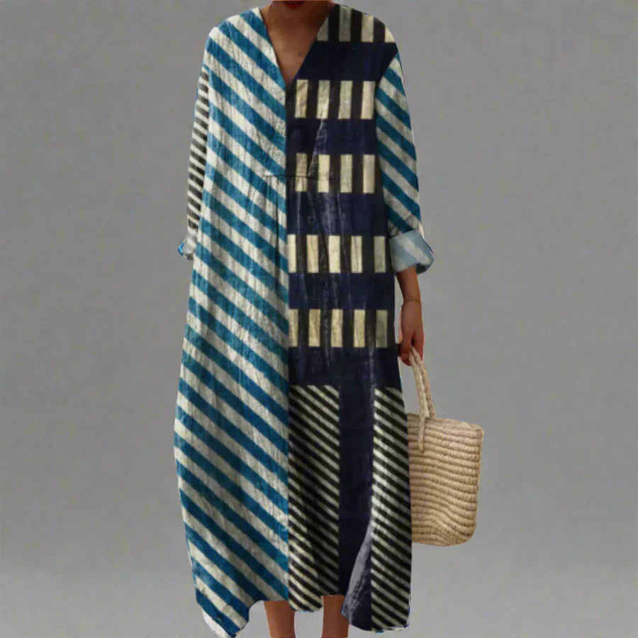 Geometric Print Dress