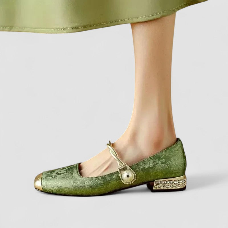 Supportive Mary Jane Flats