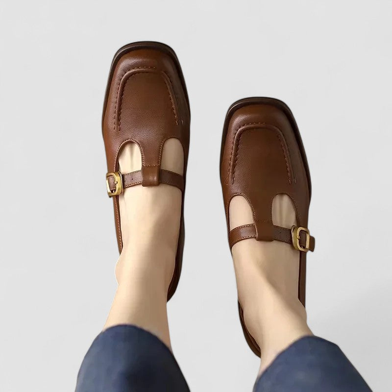 Orthopedic T-Strap Mary Jane Shoes