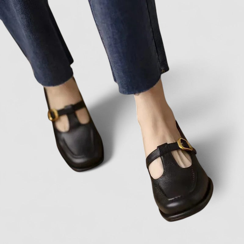 Orthopedic T-Strap Mary Jane Shoes
