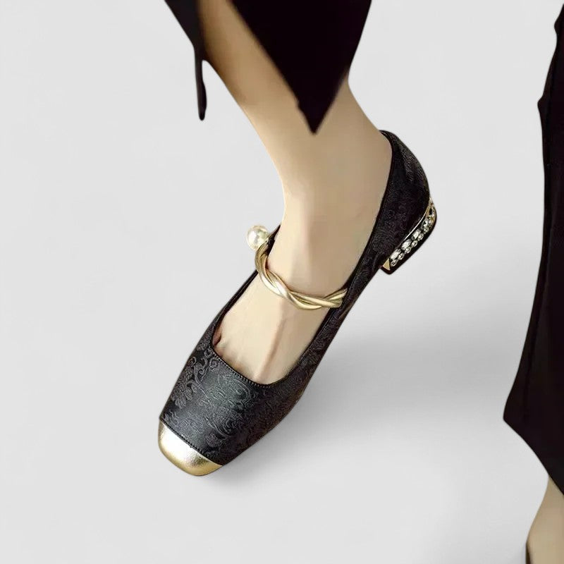 Supportive Mary Jane Flats