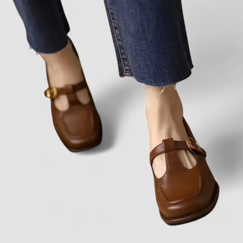 Orthopedic T-Strap Mary Jane Shoes