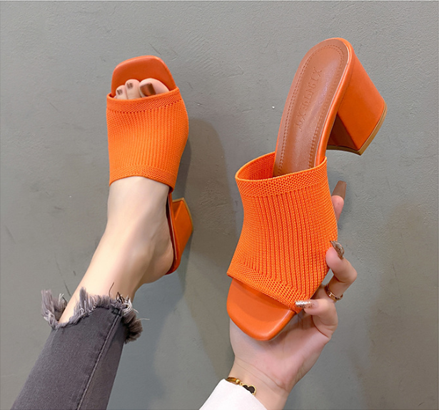 Soft-Touch Block Heel Pumps