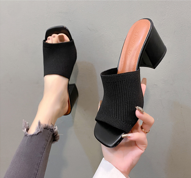 Soft-Touch Block Heel Pumps