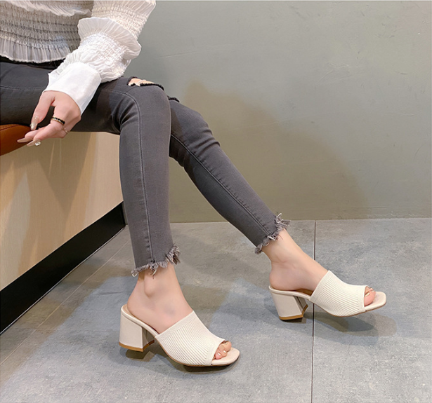 Soft-Touch Block Heel Pumps