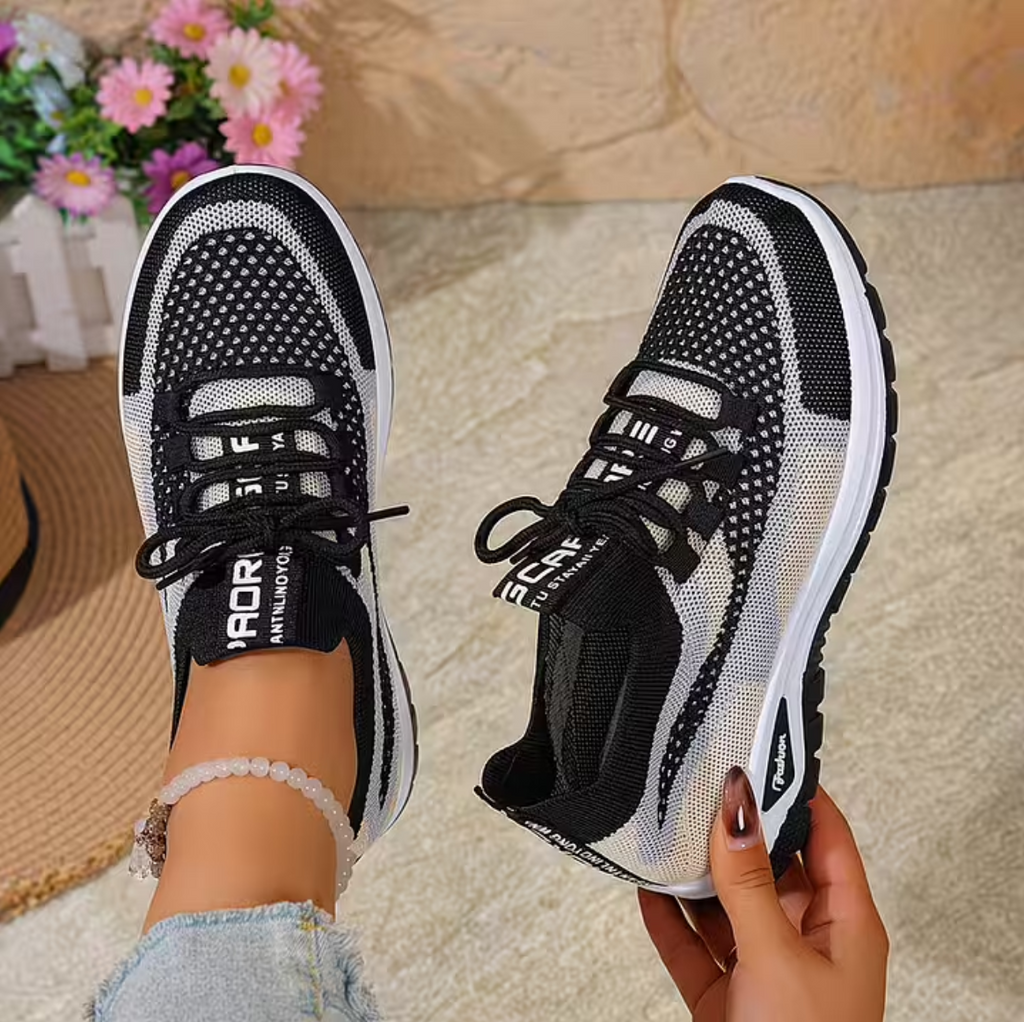 Cushioned Walking Sneakers