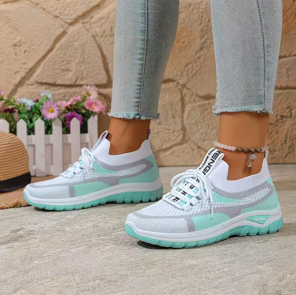 Cushioned Walking Sneakers