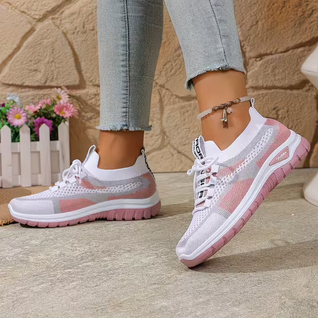 Cushioned Walking Sneakers