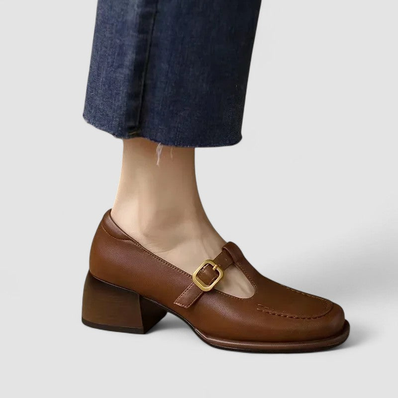 Orthopedic T-Strap Mary Jane Shoes