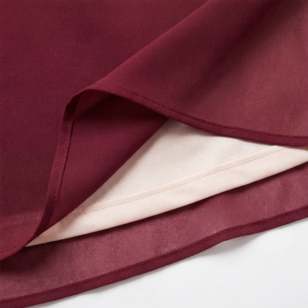 Gathered Twist-Waist Dress