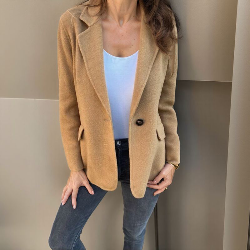 Soft Button-Down Blazer