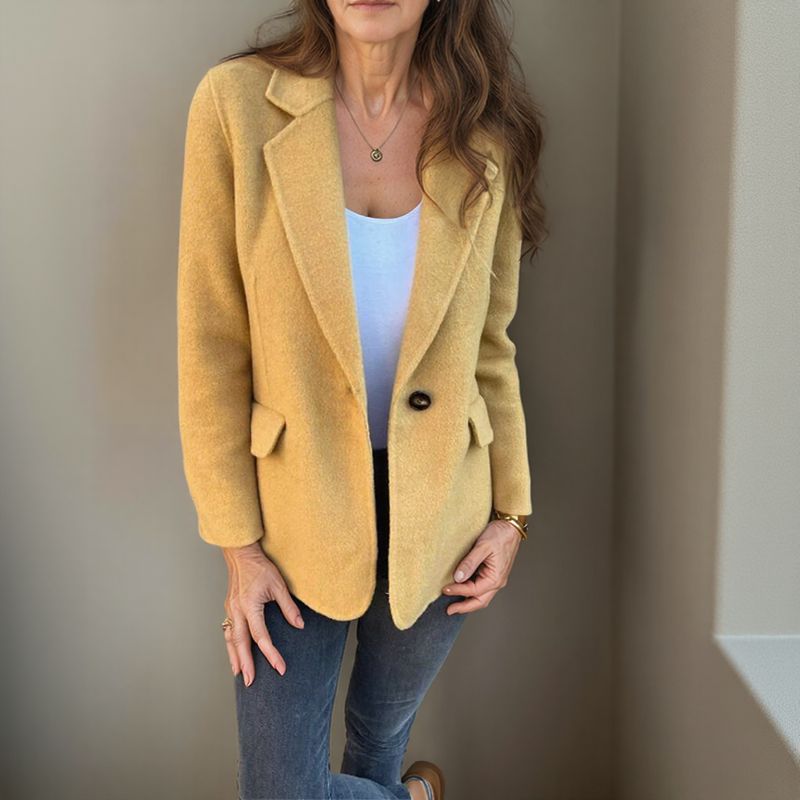 Soft Button-Down Blazer