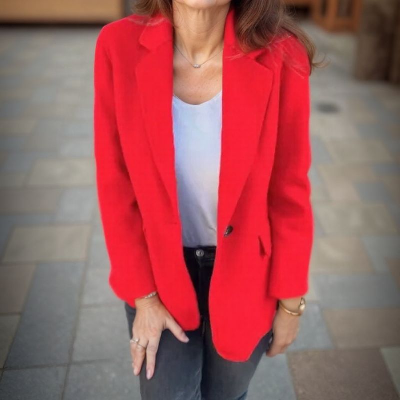 Soft Button-Down Blazer