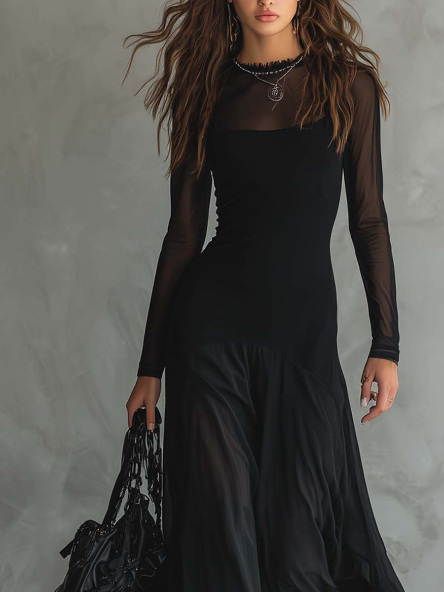 Soft-Touch Maxi Dress