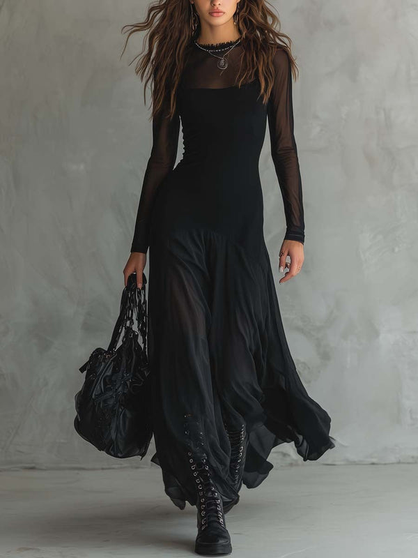 Soft-Touch Maxi Dress