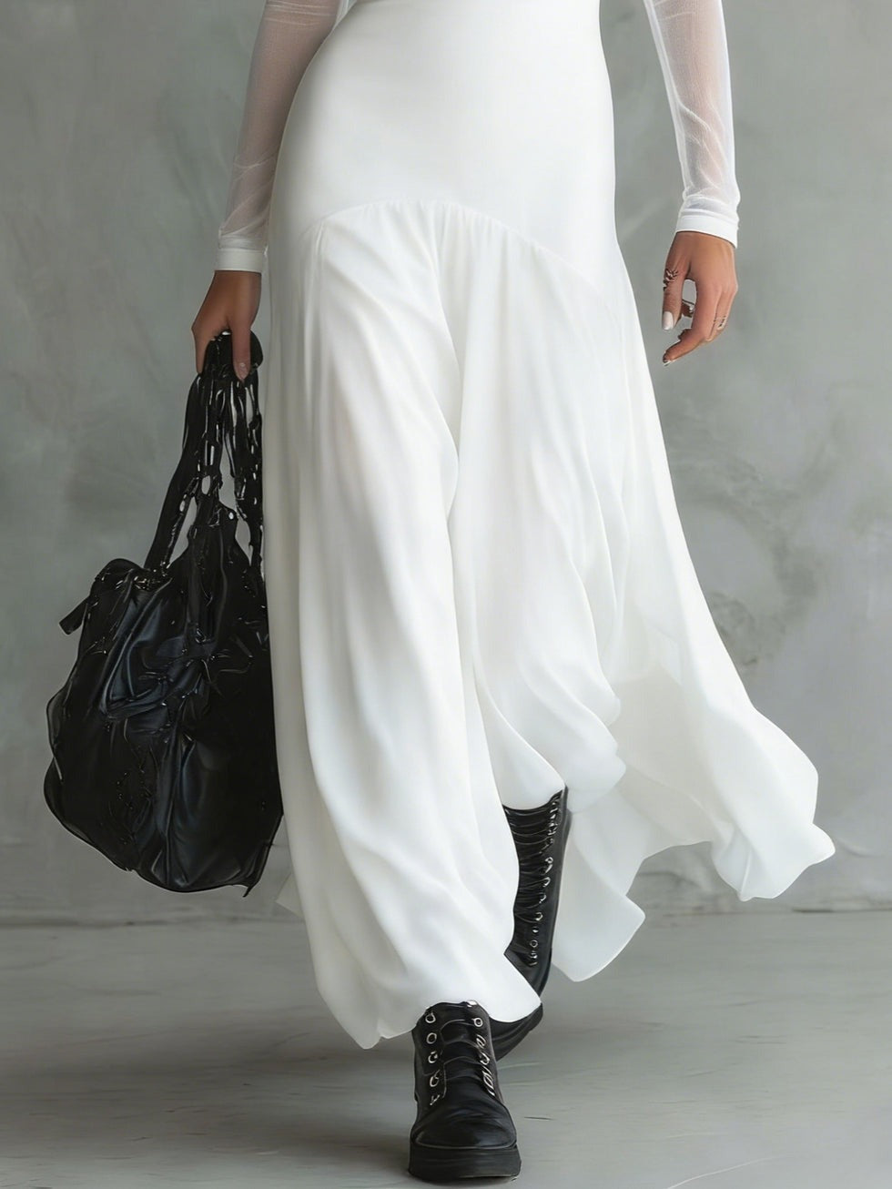 Soft-Touch Maxi Dress