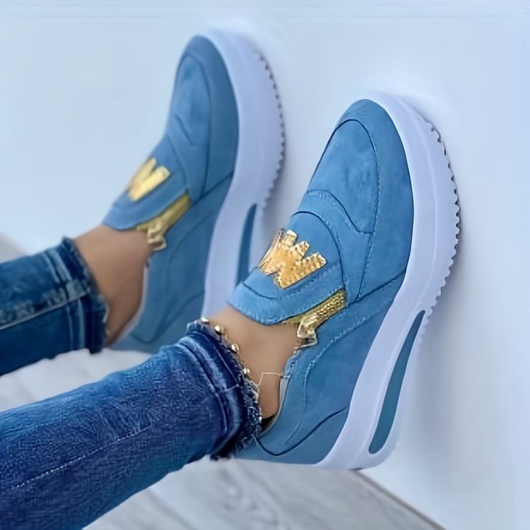 Platform Slip-On Sneakers