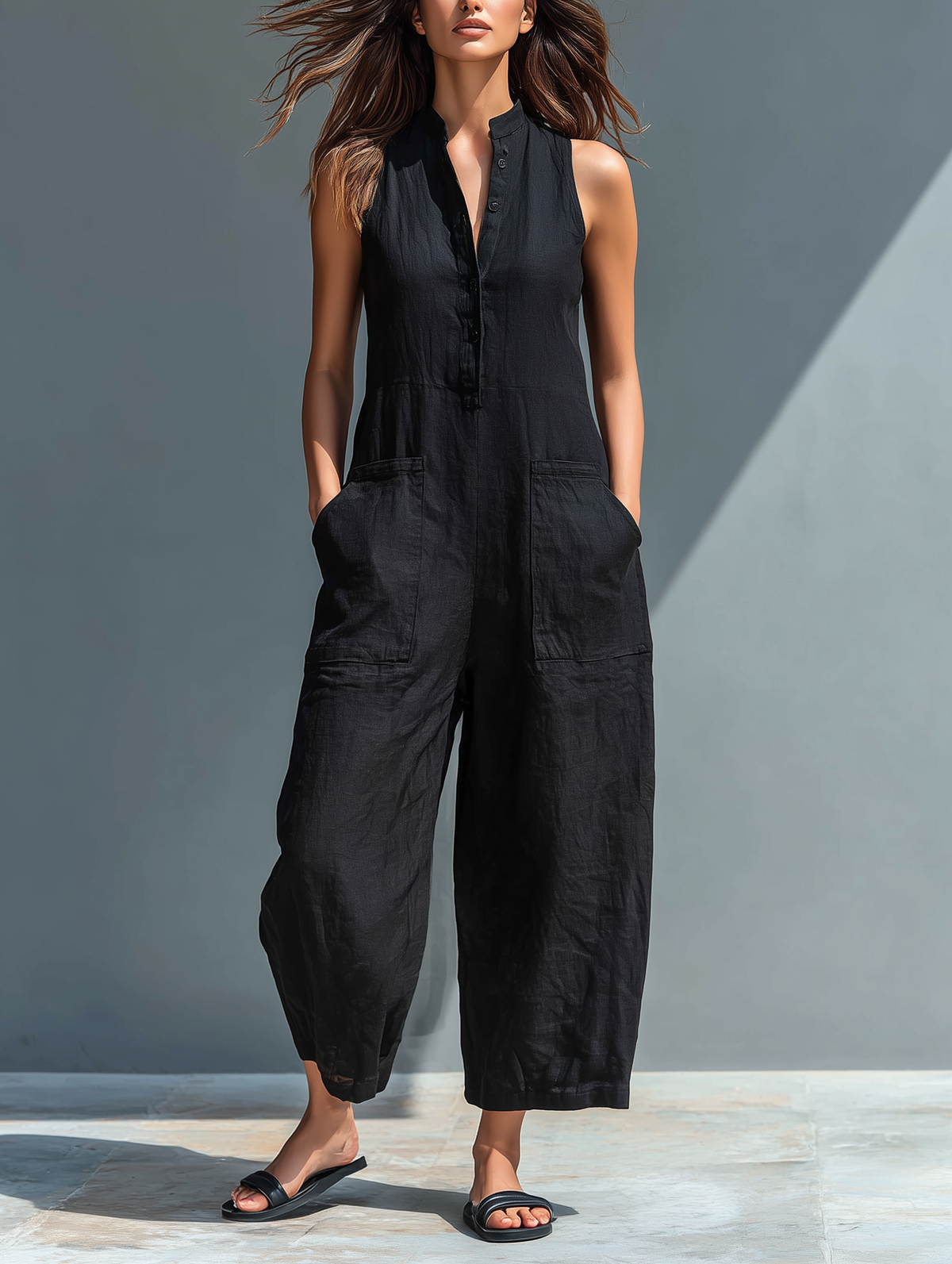 Sleeveless Jumpsuit