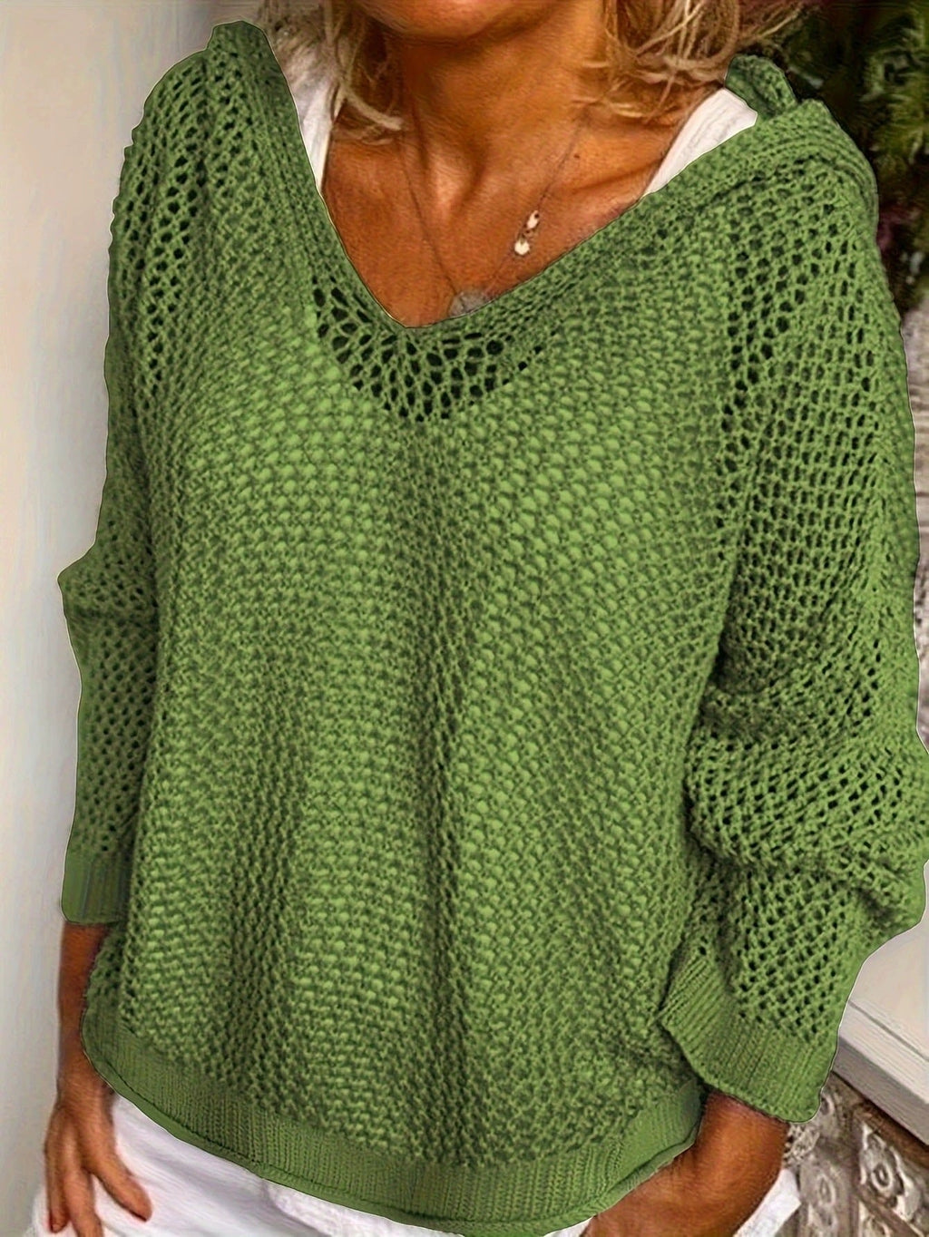 Loose Fit Knit Sweater