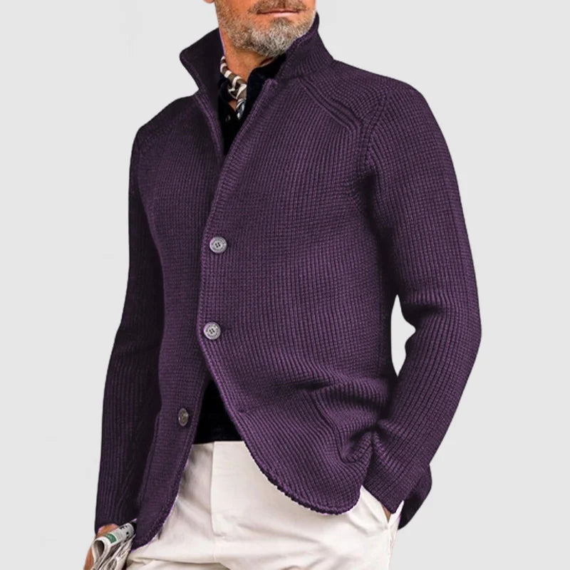 TIMELESS KNIT BUTTON CARDIGAN