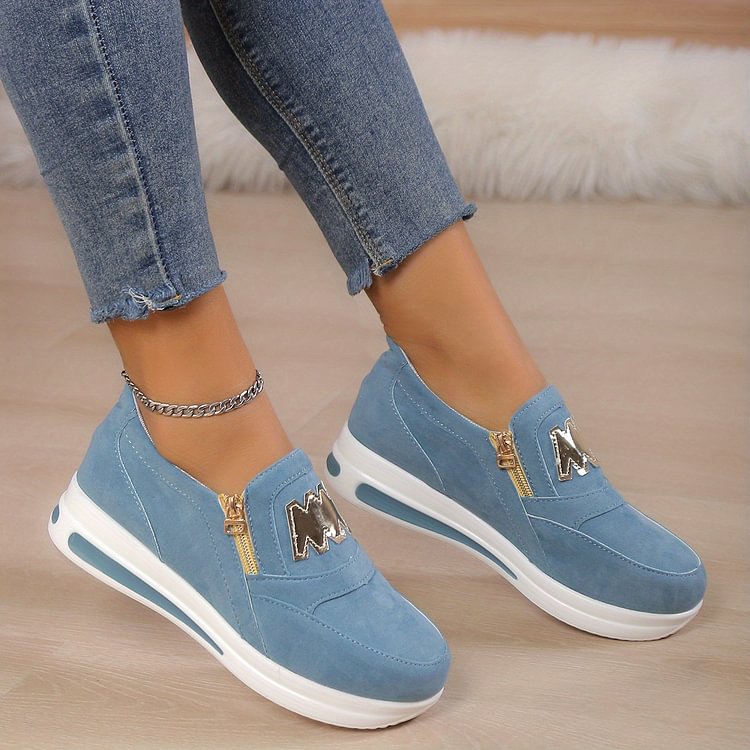 Platform Slip-On Sneakers