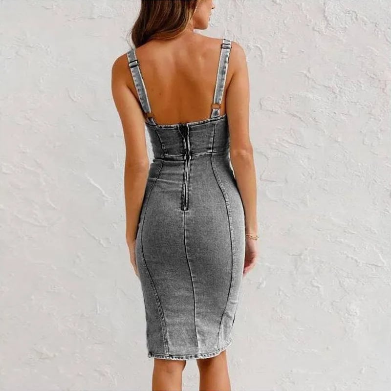 Denim Bodycon Dress