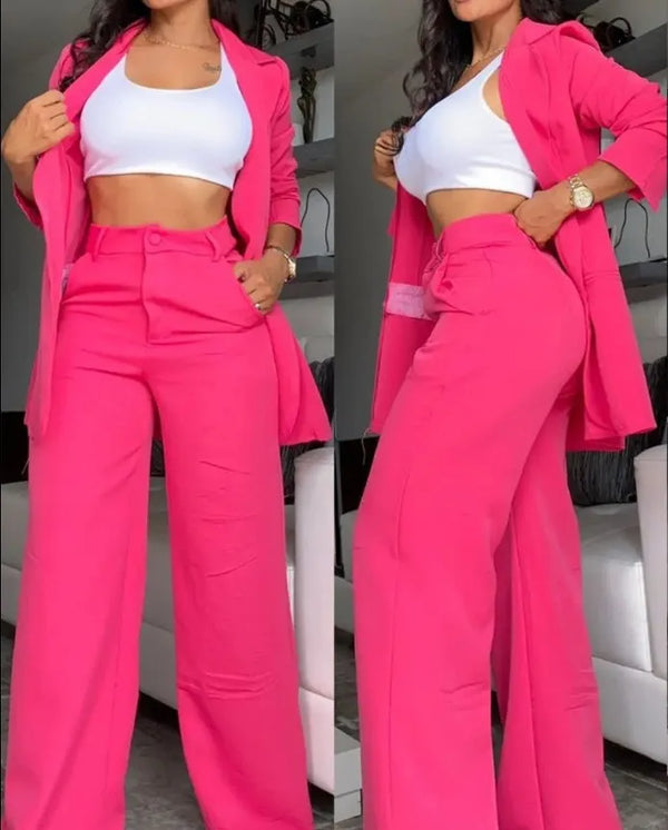 Power Poise Tailored Pantsuit