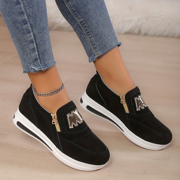 Platform Slip-On Sneakers