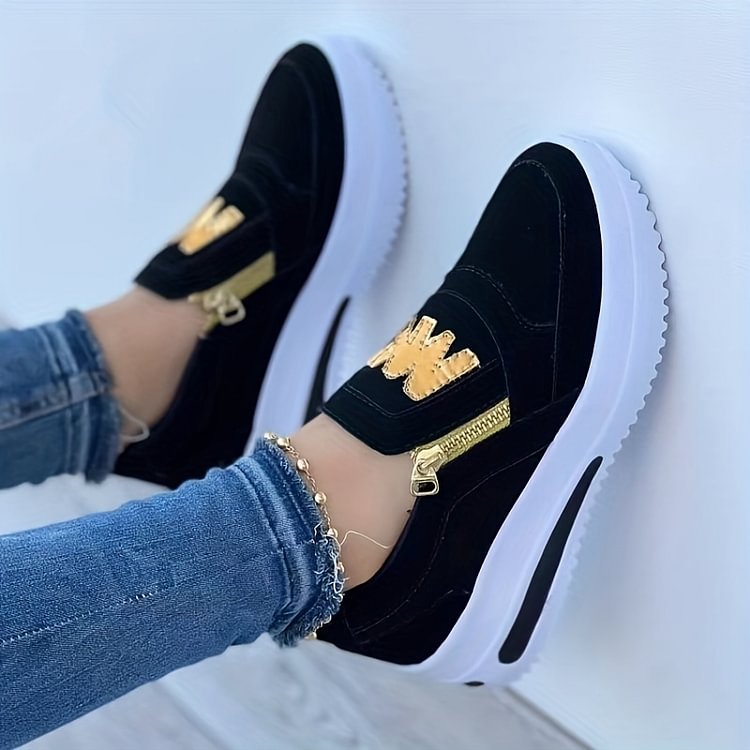 Platform Slip-On Sneakers