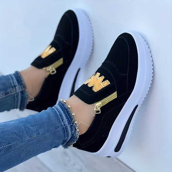 Platform Slip-On Sneakers
