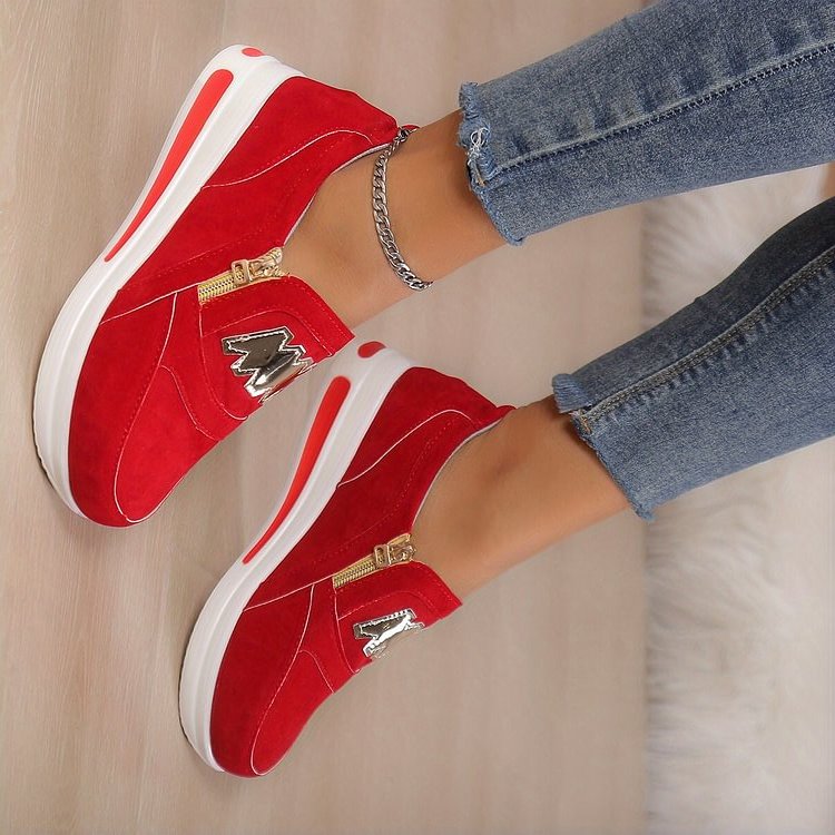Platform Slip-On Sneakers