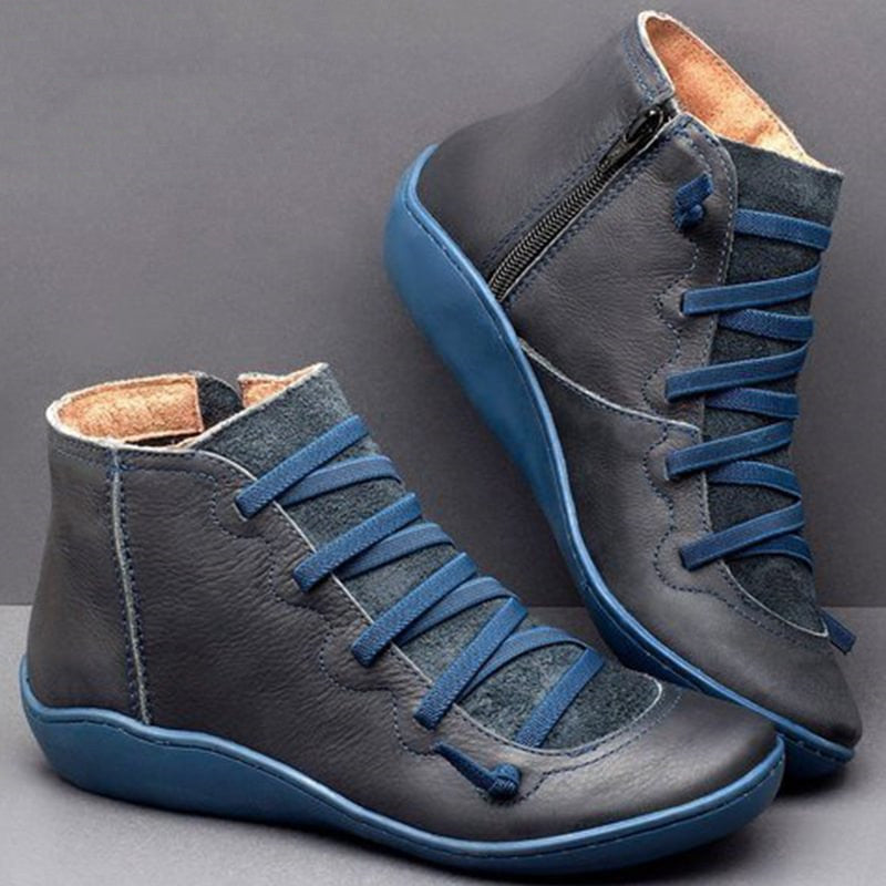 Zip Lace High-Top Sneakers