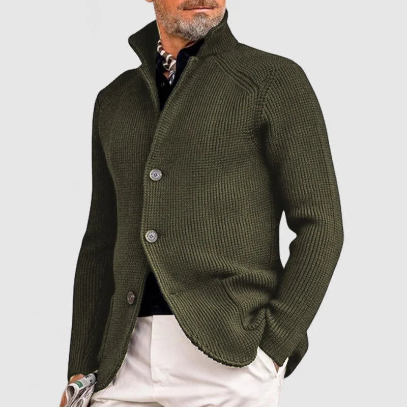 TIMELESS KNIT BUTTON CARDIGAN