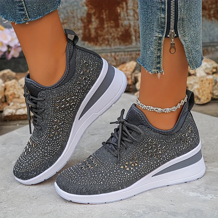 Shimmering Slip-On Sneaker