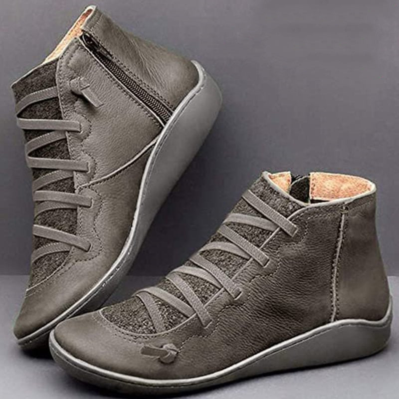 Zip Lace High-Top Sneakers