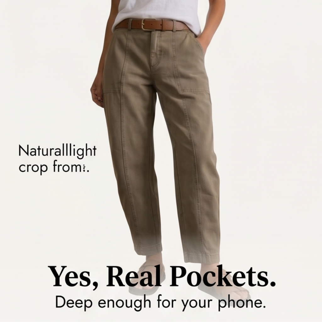 Tailored Utility Pants for Work and Weekend