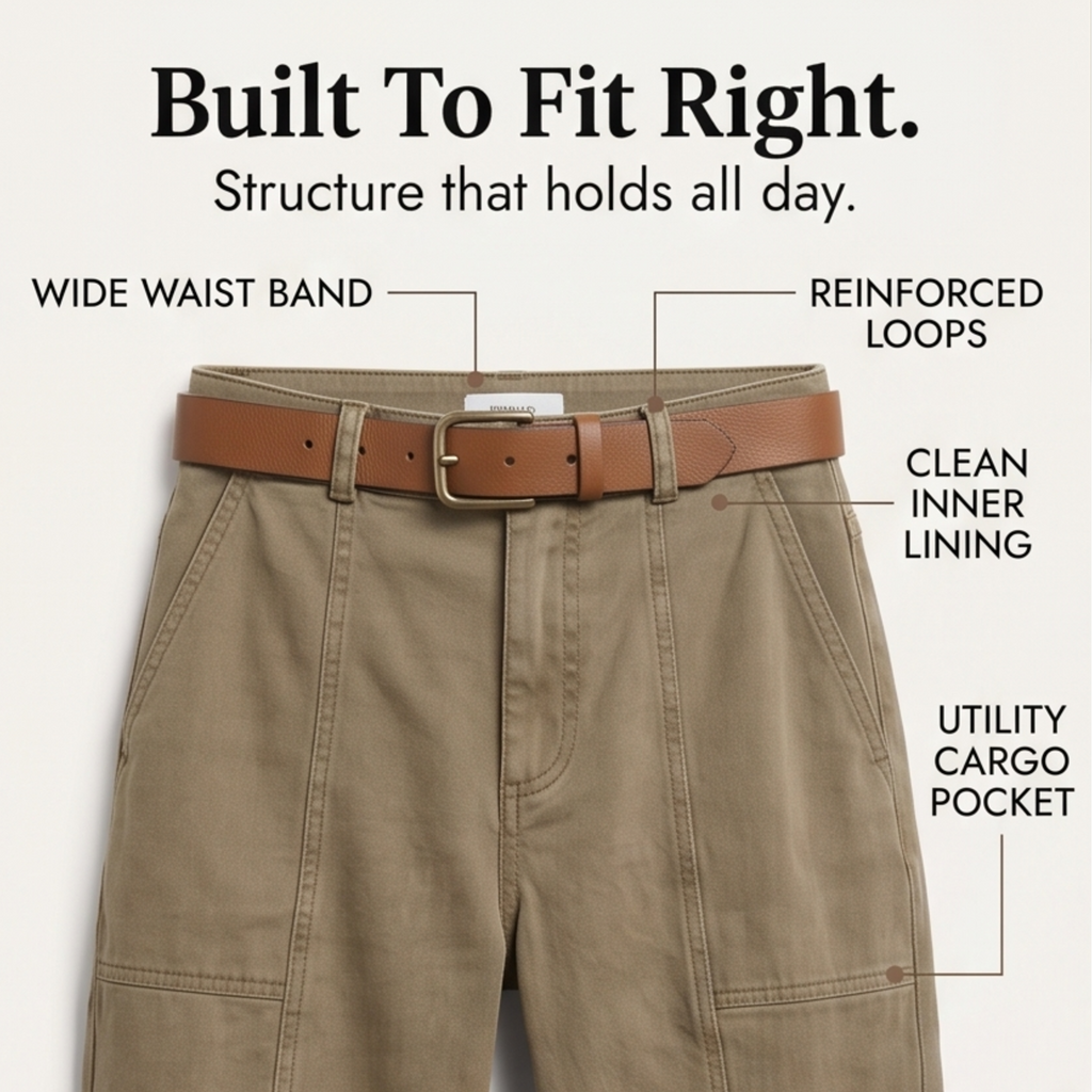 Tailored Utility Pants for Work and Weekend