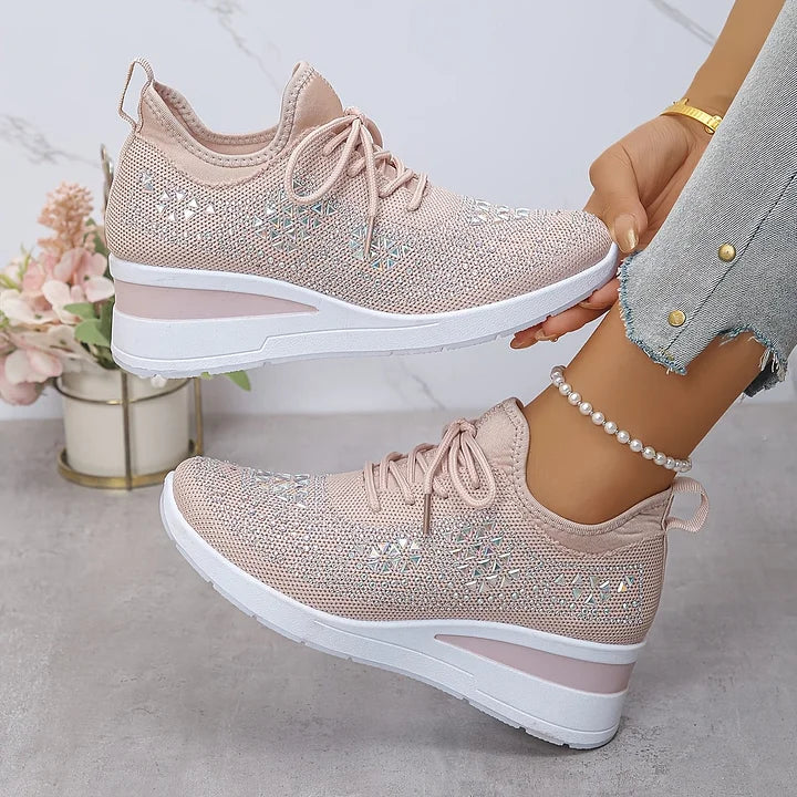 Shimmering Slip-On Sneaker