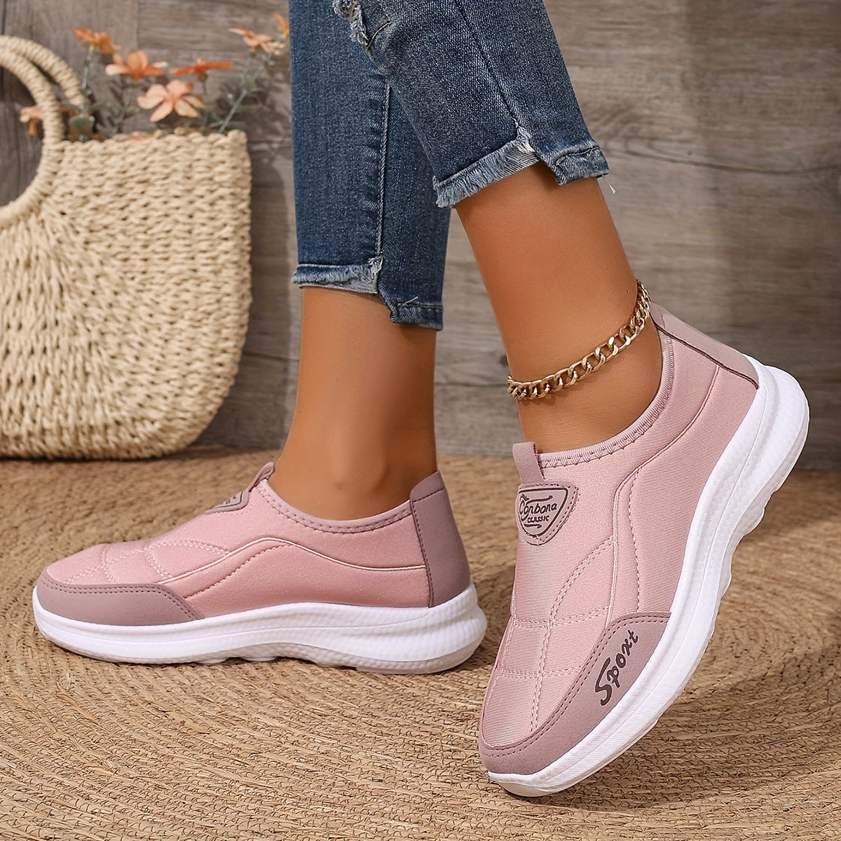 Supportive Orthotic Walking Sneakers