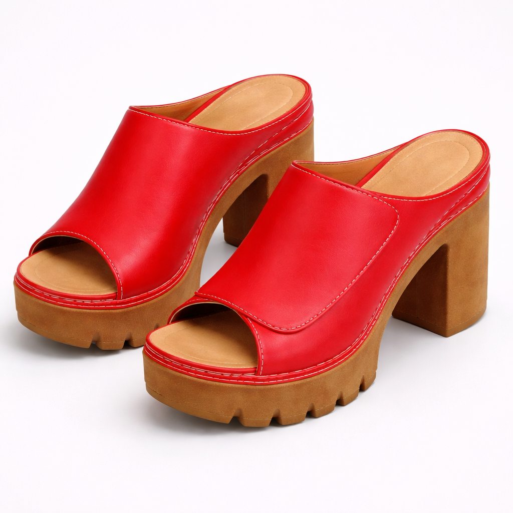 Polished Platform Heels