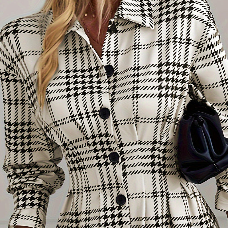 Checked Maxi Dress