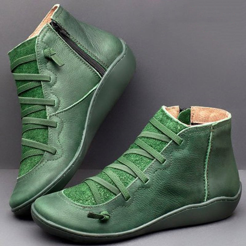 Zip Lace High-Top Sneakers
