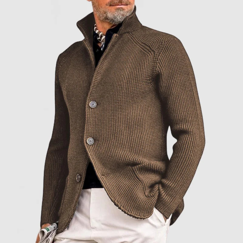 TIMELESS KNIT BUTTON CARDIGAN