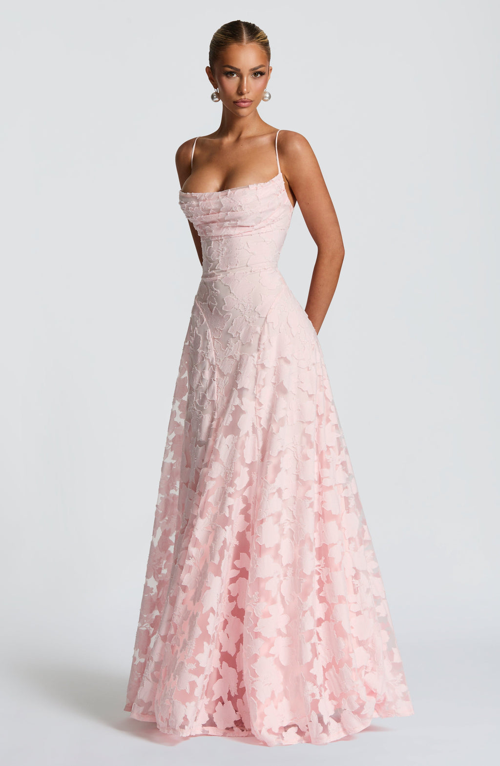 LACED IN LOVE MAXI DRESS