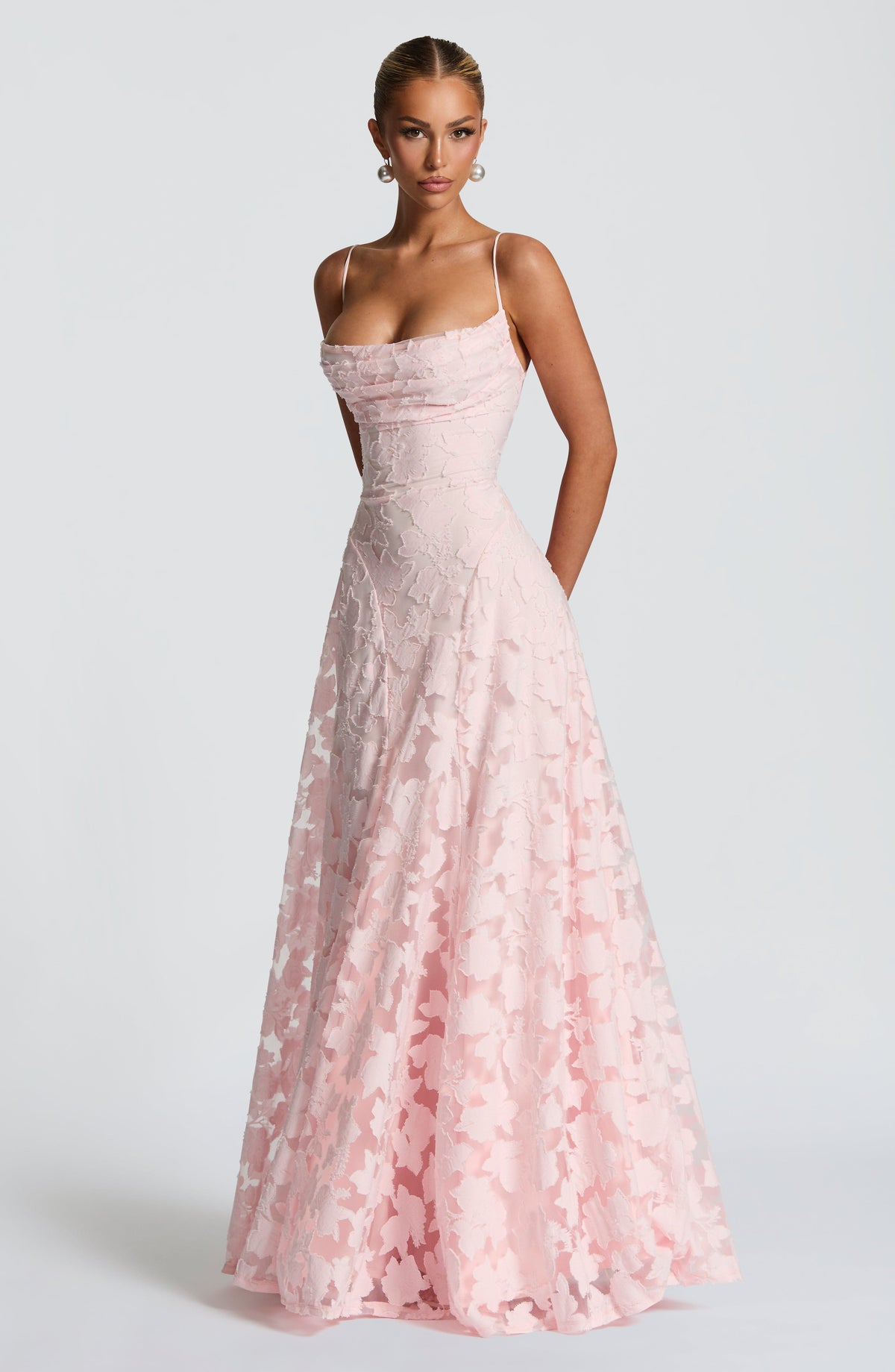 LACED IN LOVE MAXI DRESS