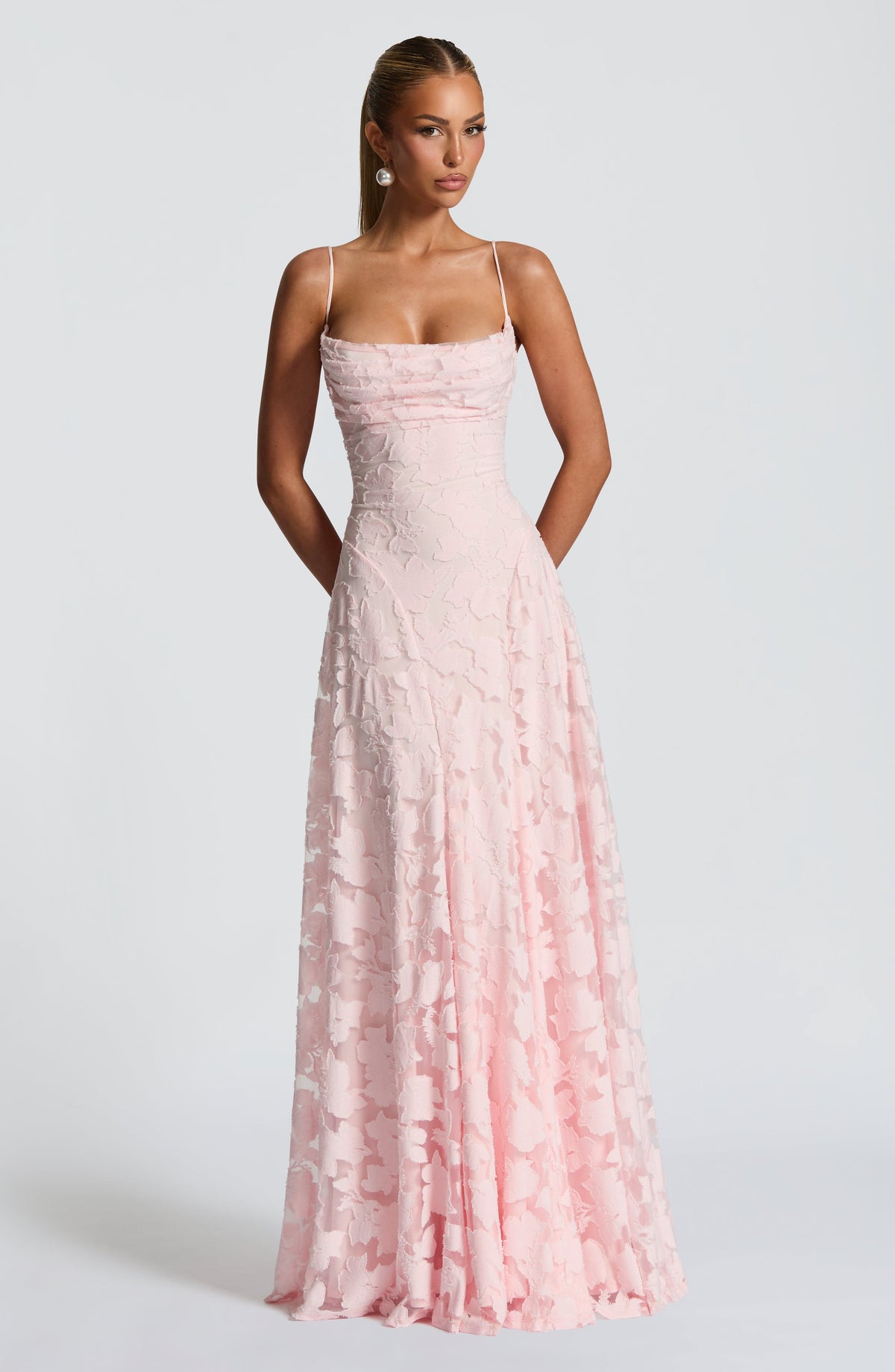 LACED IN LOVE MAXI DRESS