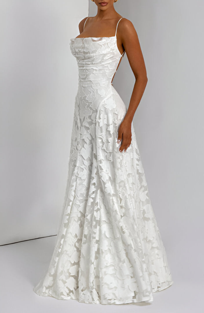 LACED IN LOVE MAXI DRESS