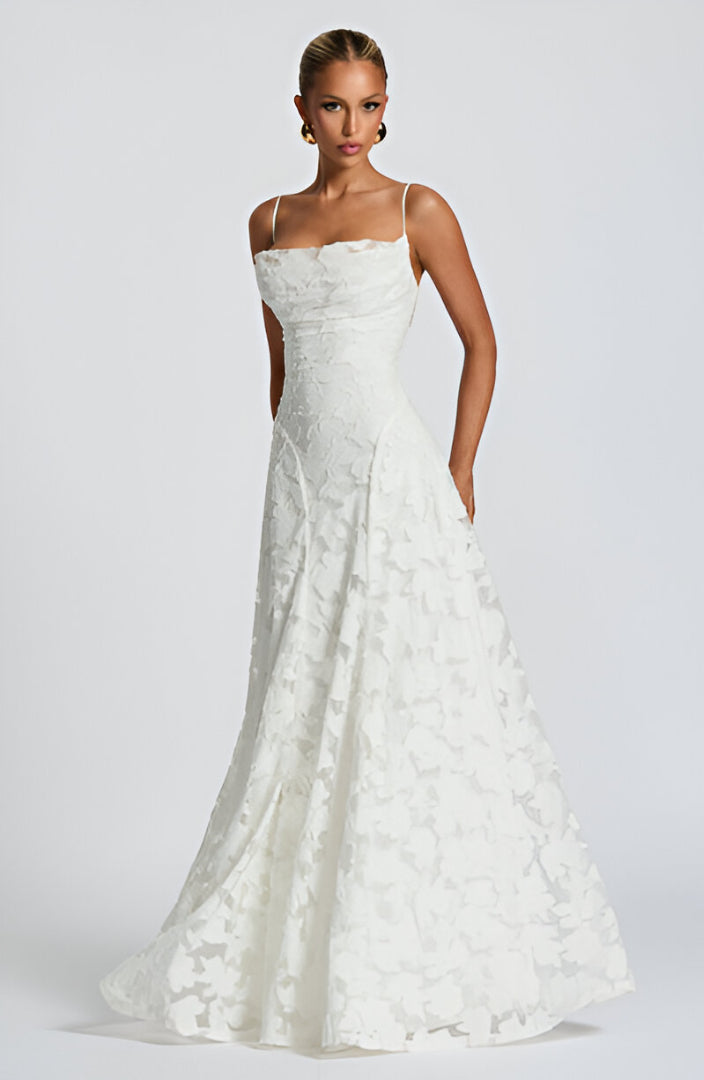 LACED IN LOVE MAXI DRESS