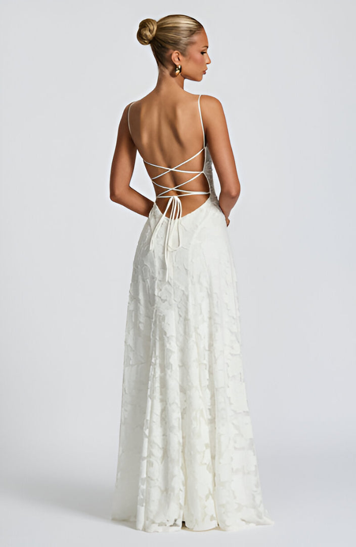 LACED IN LOVE MAXI DRESS